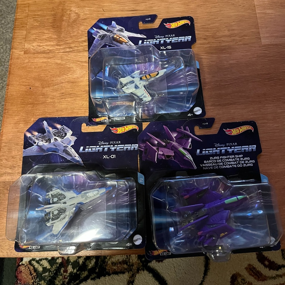 HotWheels Disney Pixar Lightyear (3 different models).